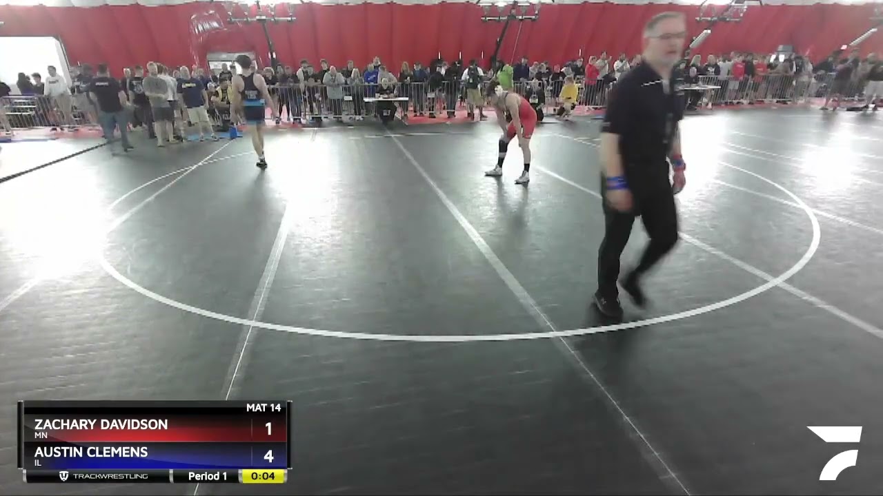 145 Lbs Cons. Round 2 - Zachary Davidson, MN Vs Austin Clemens, IL 3cd6