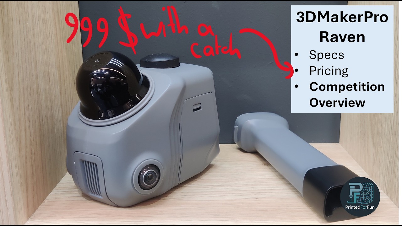 Cheapest LIDAR Scanner: 3DMakerPro Raven Specs, Price and Competition