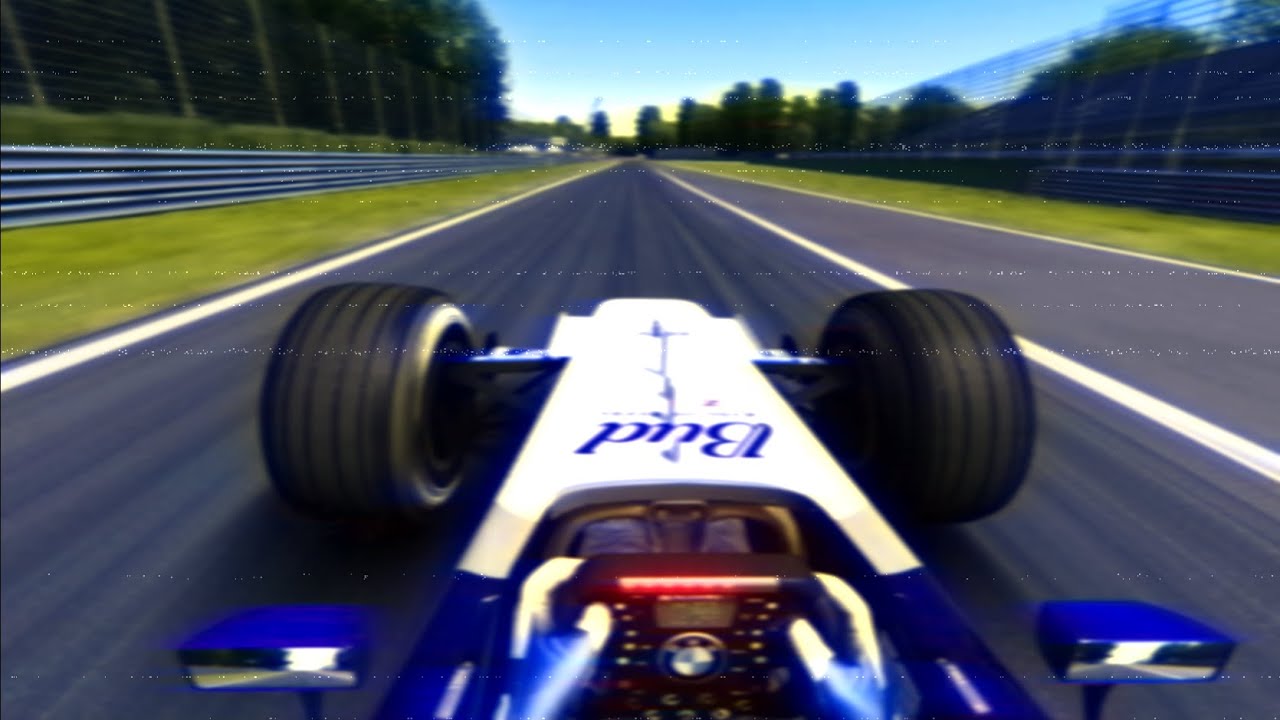 Williams FW26 -  Juan Pablo Montoya - record  lap at monza - onboard camera