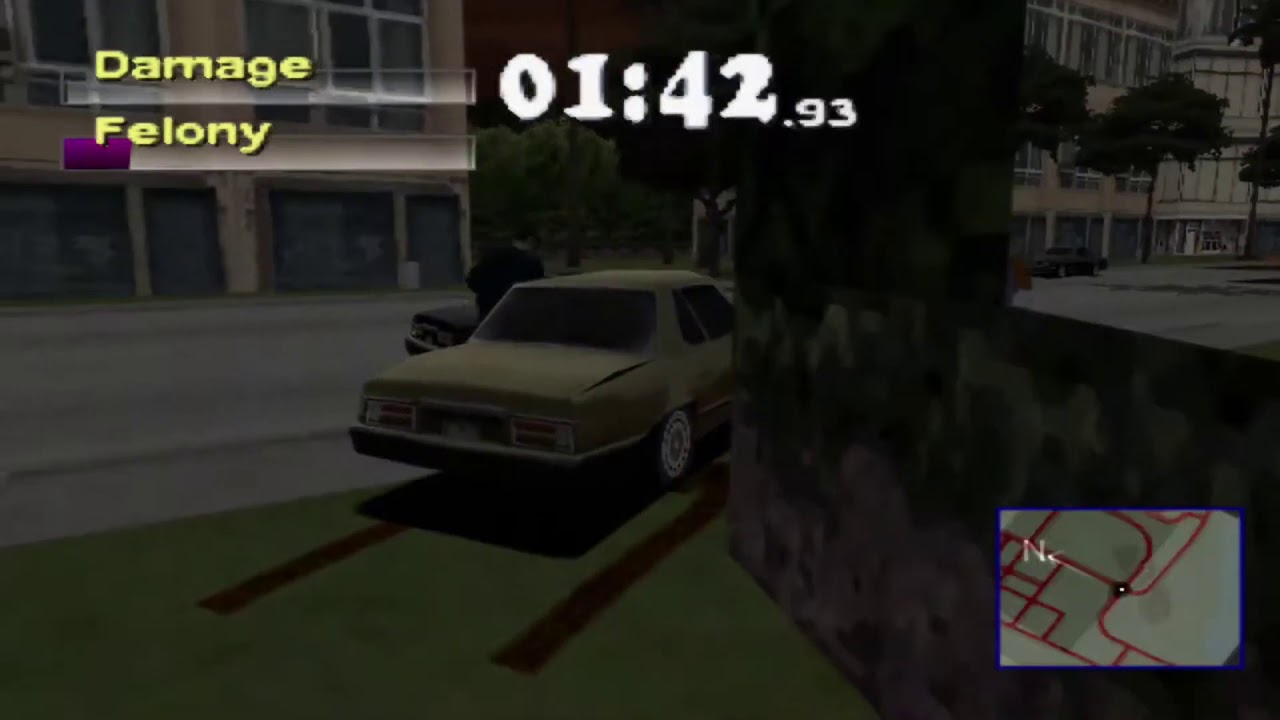 [PS1] Driver 2 - Walkthrough #27 - Rio: Boat Jump