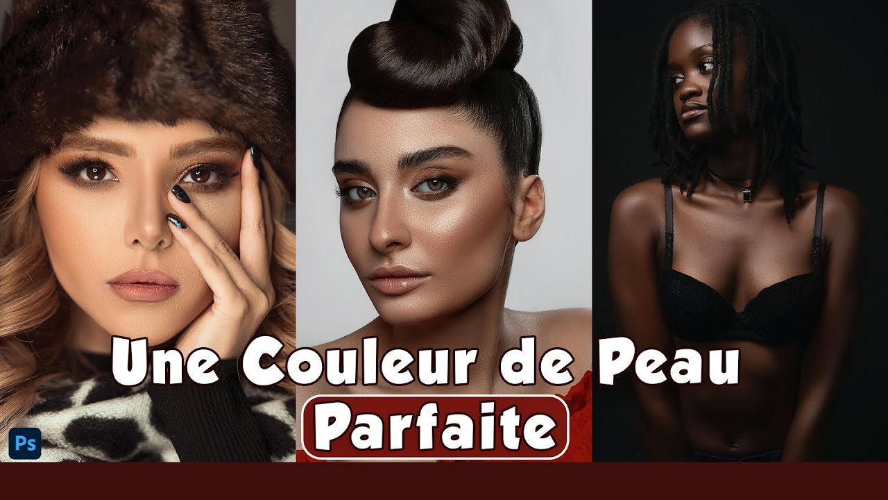 La Technique Secrète 🤫Pour une Couleur de Peau Parfaite [Tuto Photoshop]