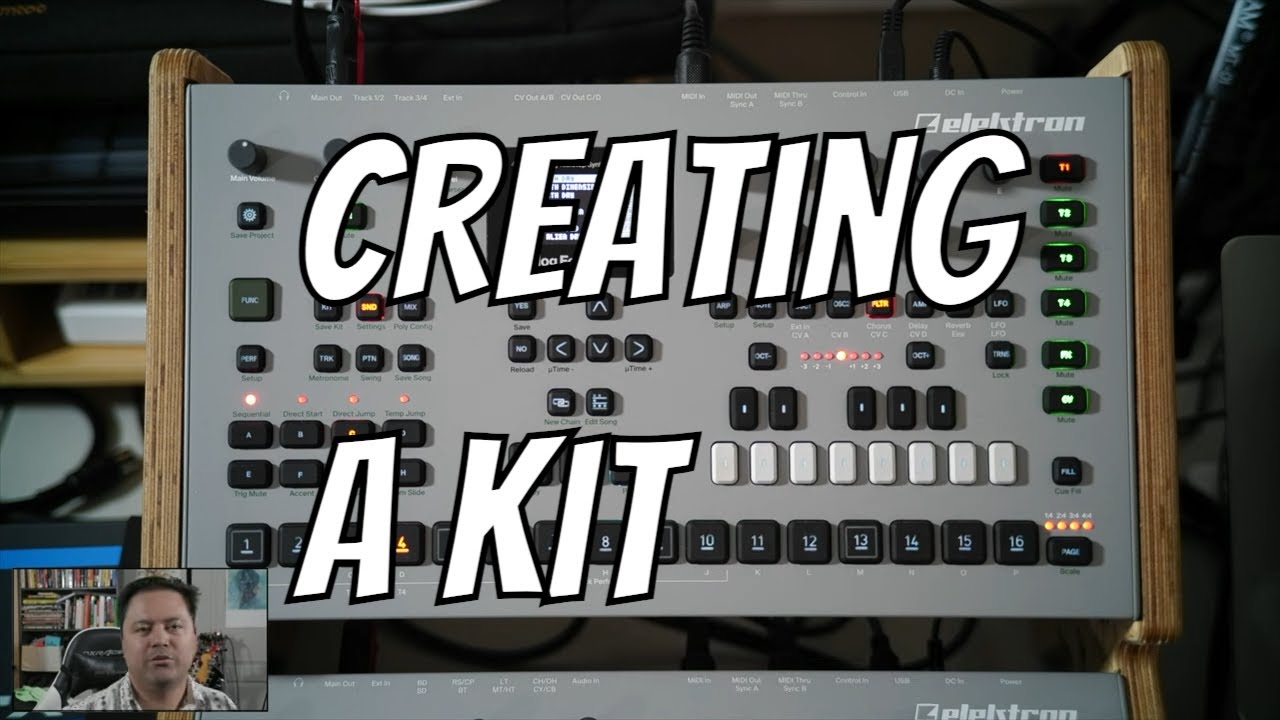 I Transferred an Elektron Sound Pack to My Analog Four MK2 and Made a Kit