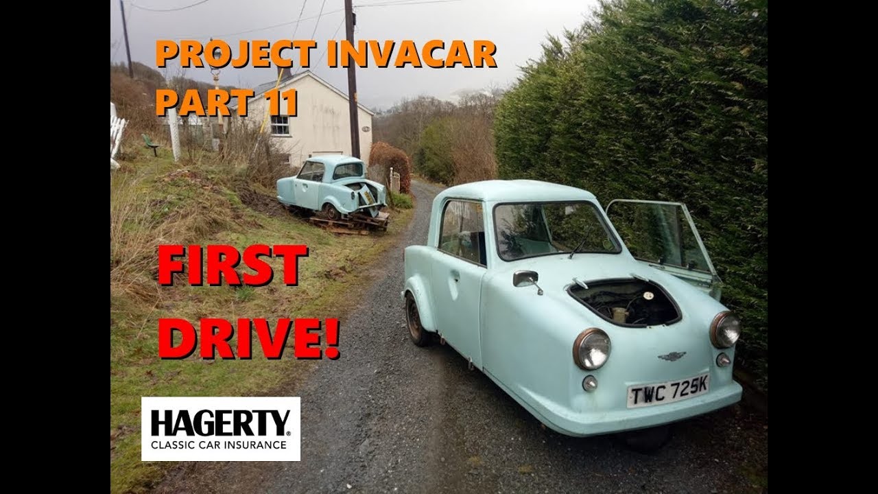 Project Invacar Part 11: 2nd Engine in. Will it run? Will it drive?!