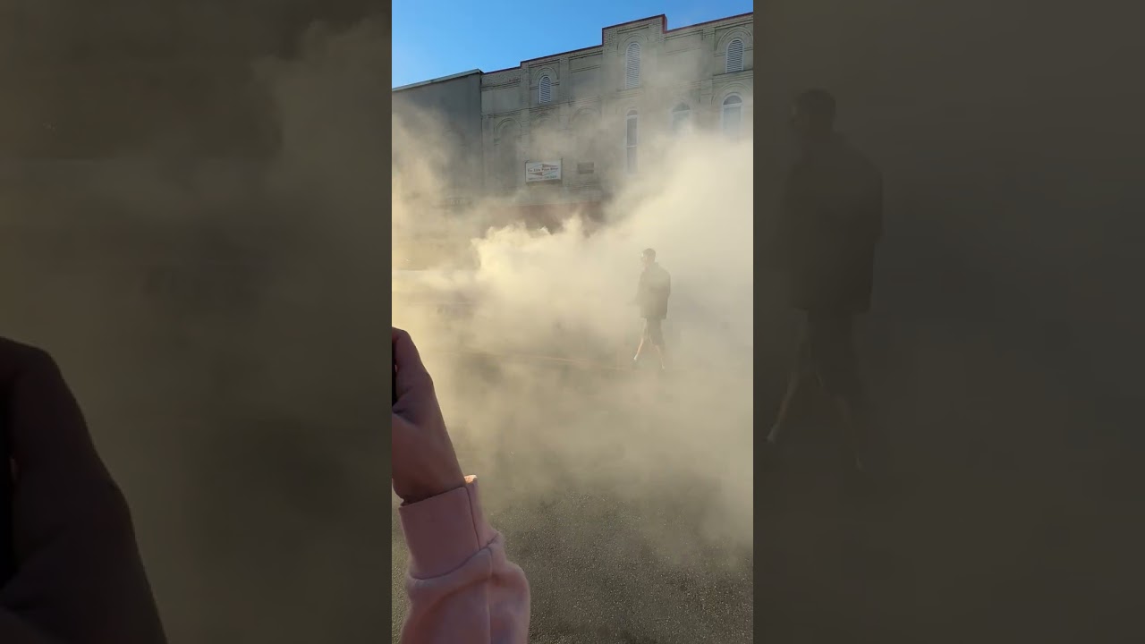 Cleetus burn out for Biff