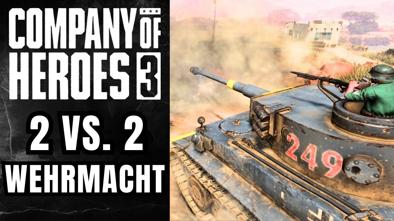 Wehrmacht VS. Alliierte I Company of Heroes 3 PVP I Deutsch