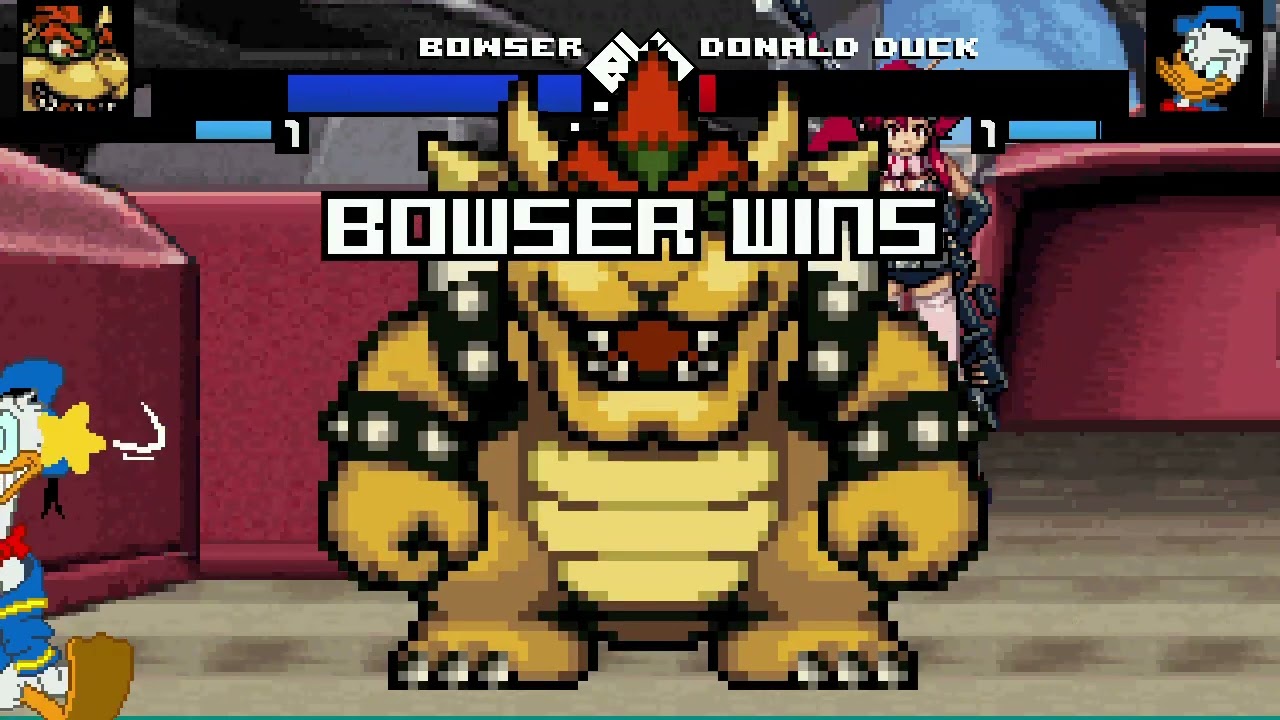 Mugen Request Battle #266: Bowser Vs. Donald Duck