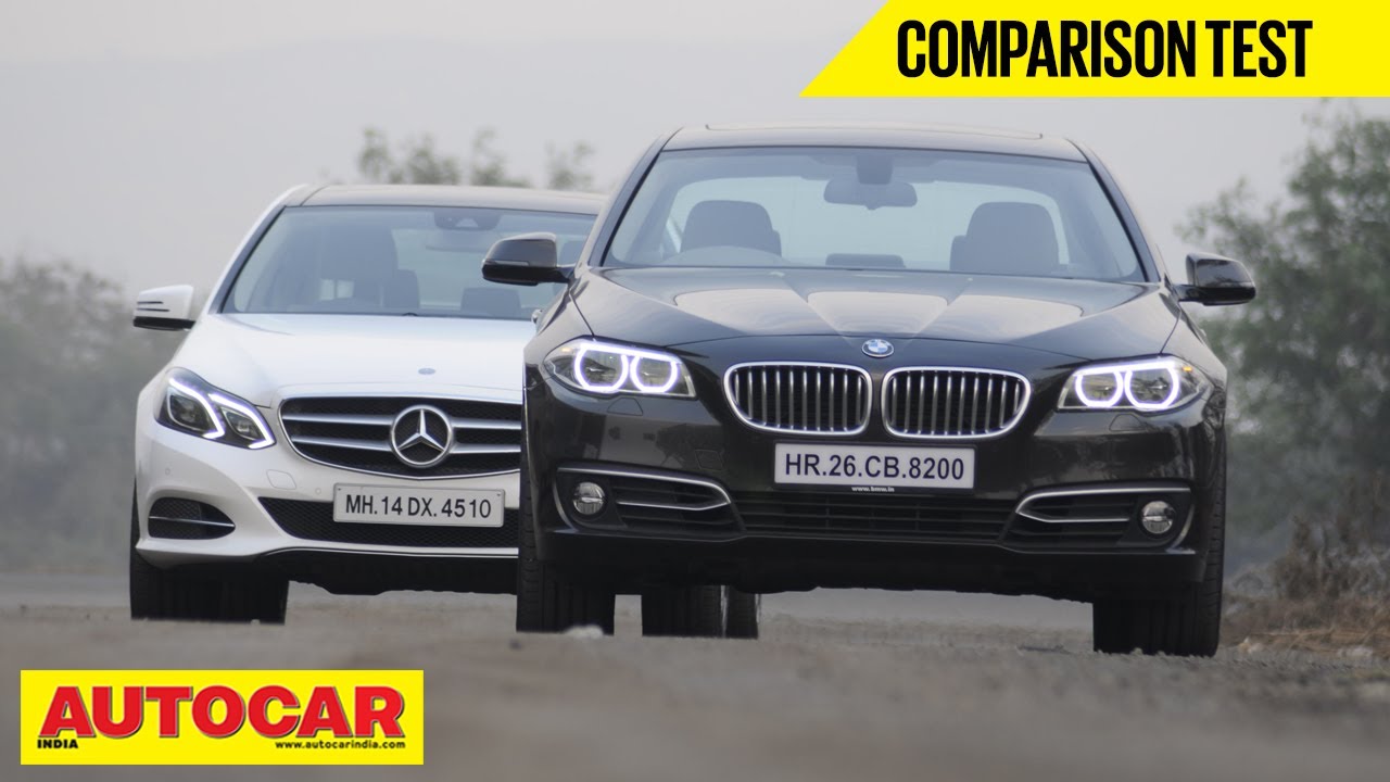 BMW 520d vs Mercedes Benz E250 CDi | Comparison Test | Autocar India