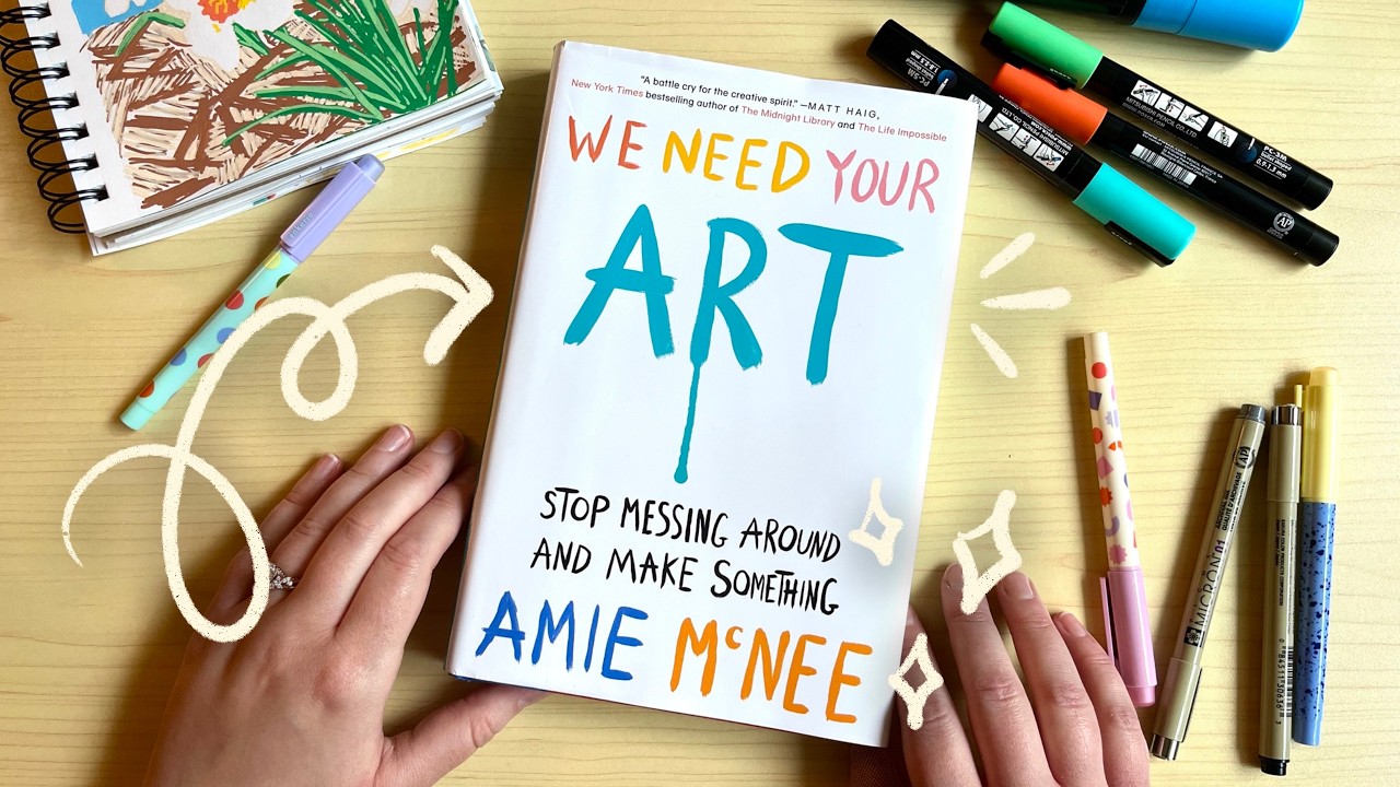 Книга, которая ИЗМЕНИЛА мою творческую практику ✨ «We Need Your Art» Эми Макни