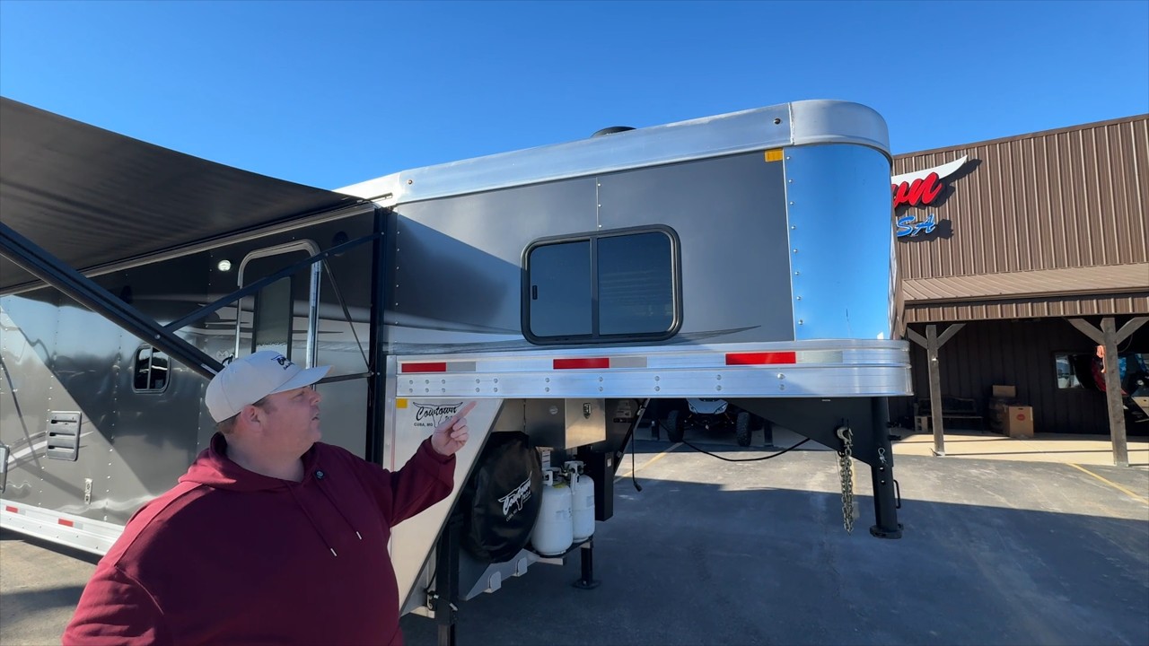 2024 Merhow 8318 Side Load Trailer with 12' Slide and Generator for Sale