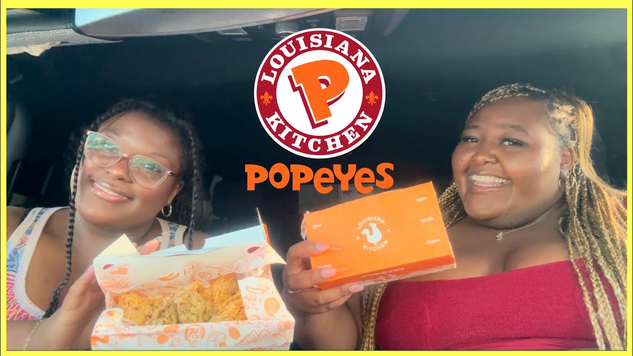 WE’RE BACK!!! POPEYES MUKBANG🍗🍗 | DeLexis