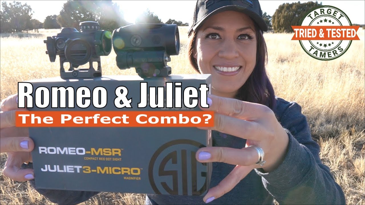 Обзор: Sig Sauer Romeo and Juliet Combo (коллиматорный прицел + лупа)