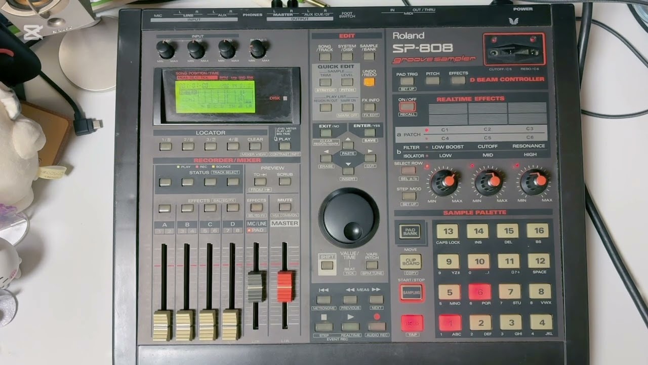 2025.07.08 Roland SP-808 Lo-FI Ambient Beats