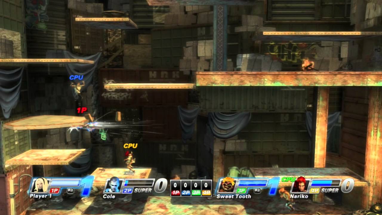 Playstation All-Stars Battle Royale - Kat Arcade Mode
