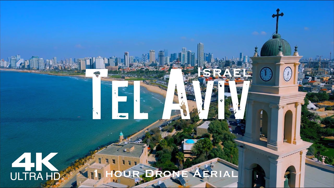 [4K] TEL AVIV Israel 🇮🇱 Drone Aerial 🕍 2026 תֵּל־אָבִיב–יָפוֹ יִשְׂרָאֵל‎ יָפוֹ‎,