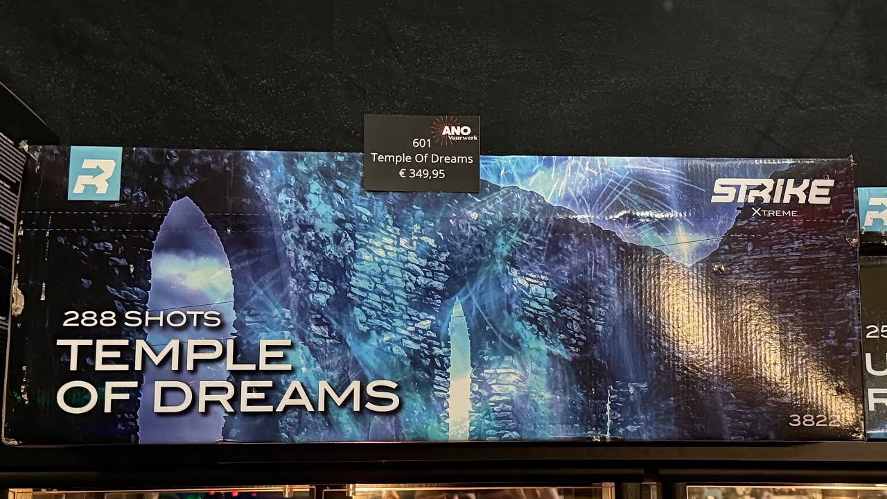 Temple of Dreams : Fireworks Specials / Strike Extreme : 288 Shots : 20/30mm : Vuurwerk Demo