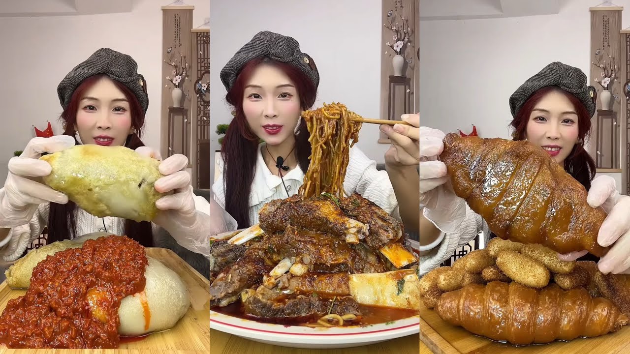 【ASMR】【MUKBANG】東坡肉 BRAISED PORK BELLY | EATING SHOW |CHINESE MUKBANG |食べ |吃播 LOVE ASMR•JENNIE #咀嚼音