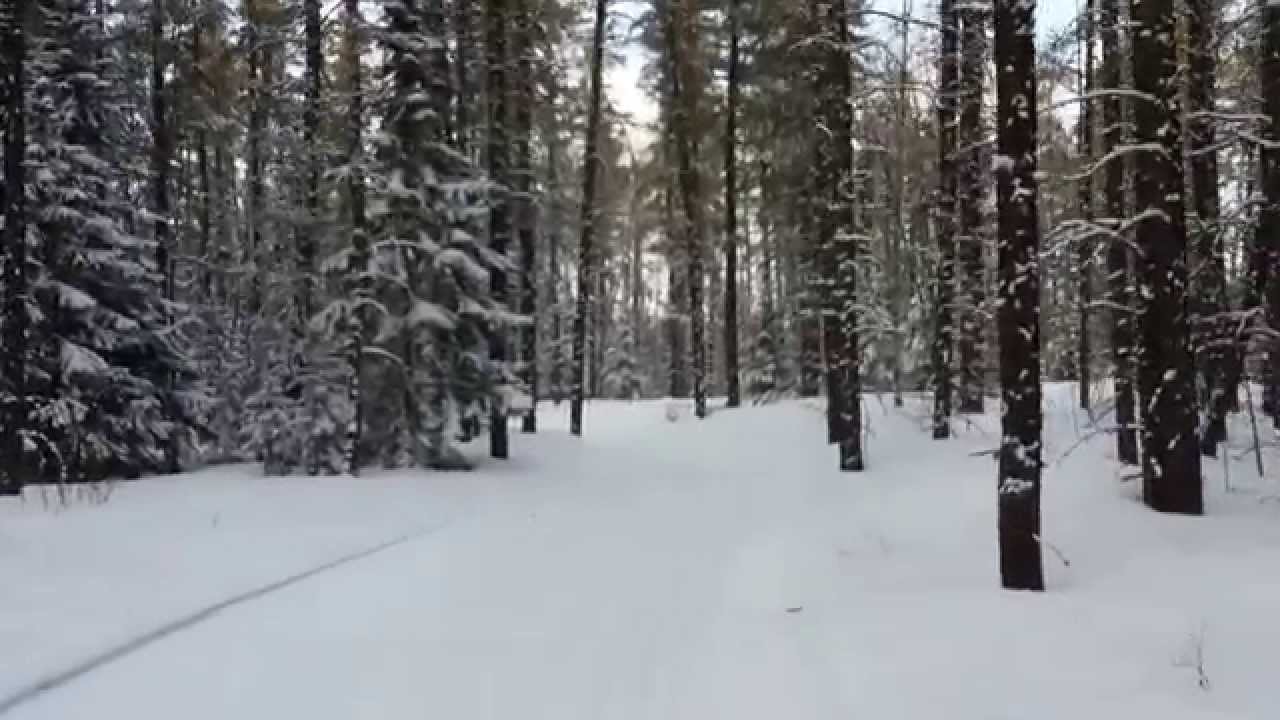 XC ski trails in Iroquois Falls, Ontario