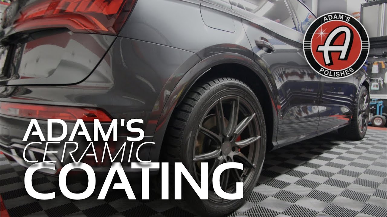 ADAM'S CERAMIC COATING | First Time Applying Adam's Ceramic Paint Coating on 2018 Audi SQ5 in DGP