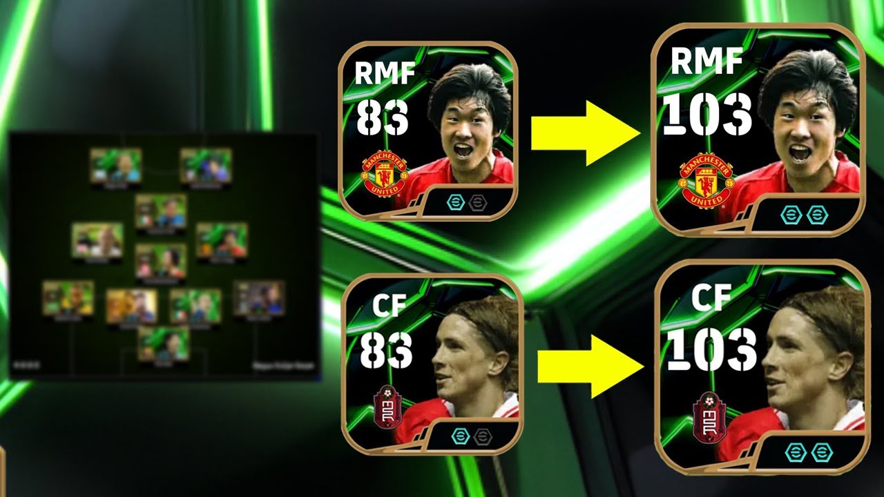 أفضل تطويرة بارك جي سونج والنينو توريس من بكاج رابط الكنز 🔥 مع إستعراض التشكيلة ⚽