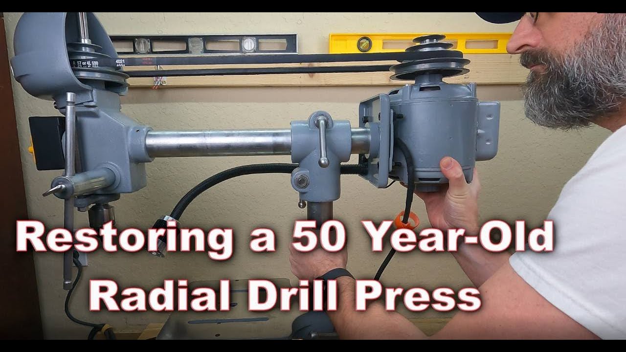 Restoration Series: Rockwell Radial Drill Press