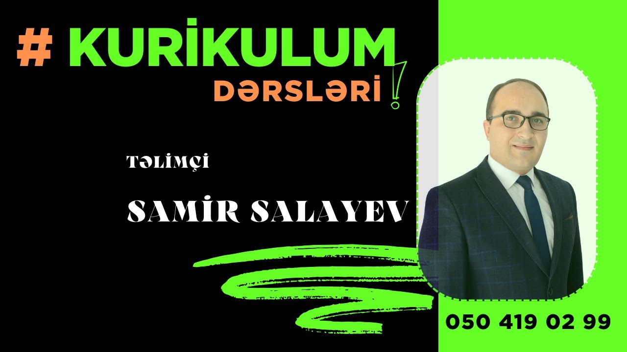 Lev Vıqotski - SOSİAL İNKİŞAF nəzəriyyəsi və Karol Dvek - DÜŞÜNCƏ TƏRZİ nəzəriyyəsi / Samir Salayev