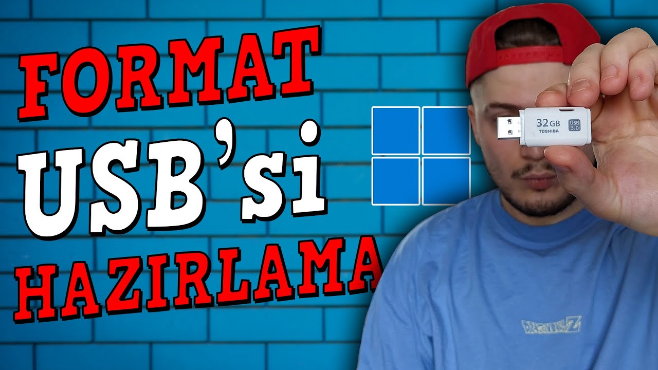 FORMAT İÇİN USB HAZIRLAMA | Windows 11 USB Kurulum Rehberi