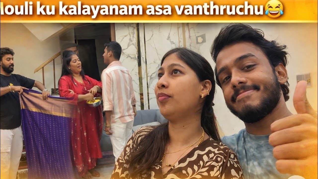 Mouliku kalyanam asa vanthruchu😍/we are leaving Chennai😔/#agvlogs #comedy #pregnancy #love 