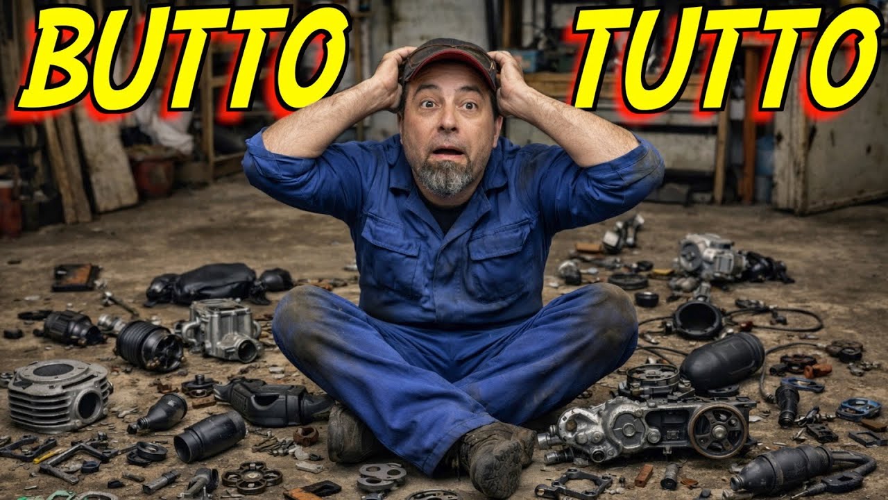 CONTROLLIAMO i PEZZI del MOTORE del PIAGGIO ZIP del 1994 con GERO ENGINE officina moto #tzs7