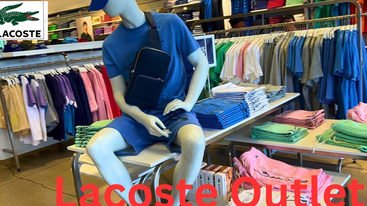 LACOSTE POLO SHIRTS 2 for $119 MIX MATCH At LACOSTE OUTLET | SHOPPING HAUL