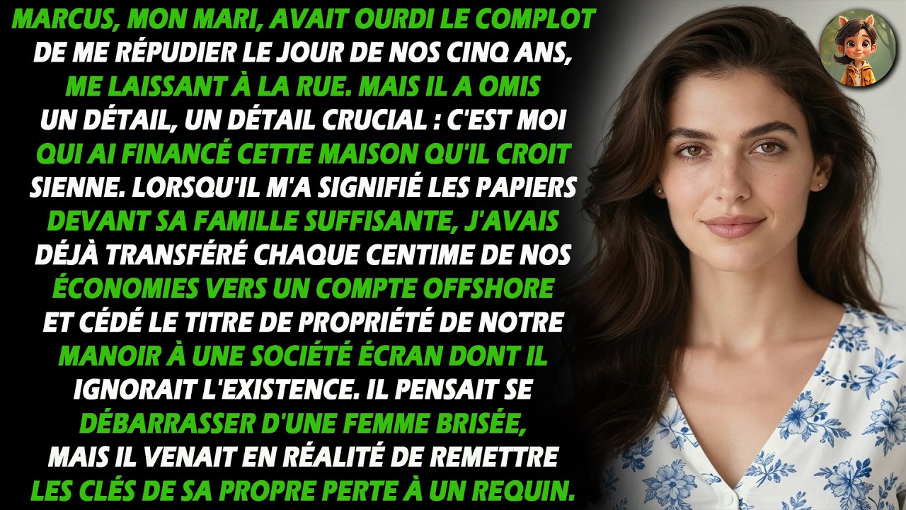 Mon mari avait prévu de divorcer le jour de notre cinquième anniversaire et de me laisser sans-abri