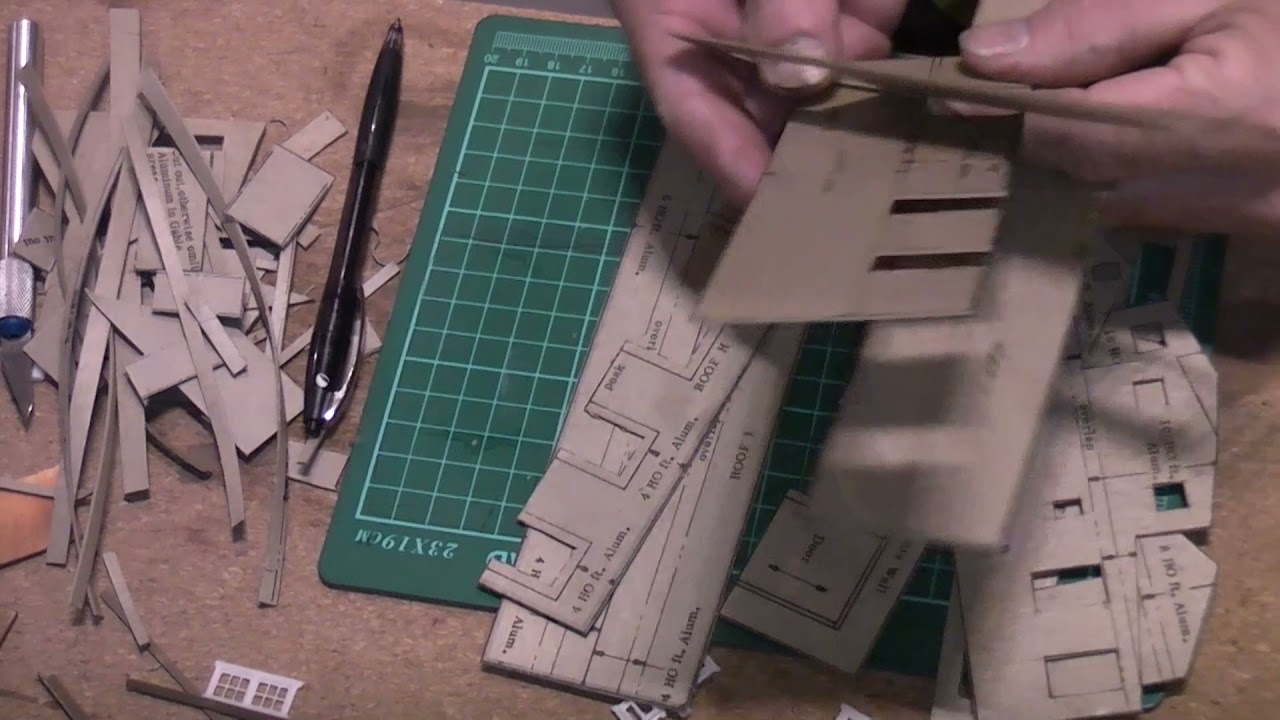 Campbells Kit - Ayres Chairs - The Build Part 1- HO Model Trains