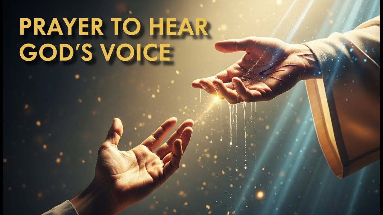 Prayer to Hear God’s Voice I Powerful Daily Prayer for Guidance & Peace