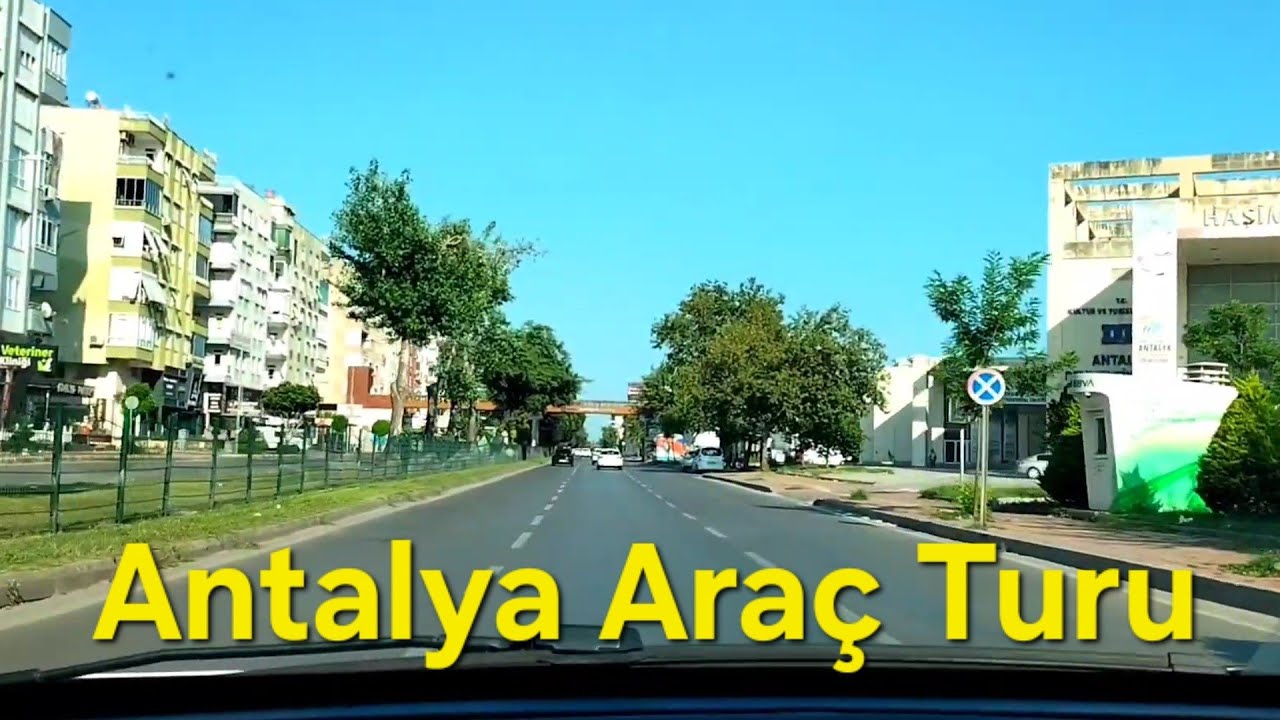 Antalya | Muratpaşa Çarşamba pazarı civarından Sütçüler Mahallesine sürüş