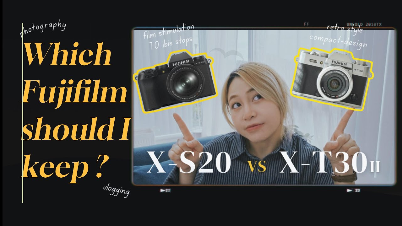 Which Fujifilm should I keep?  X-T30II or X-S20  #fujifilmxs20