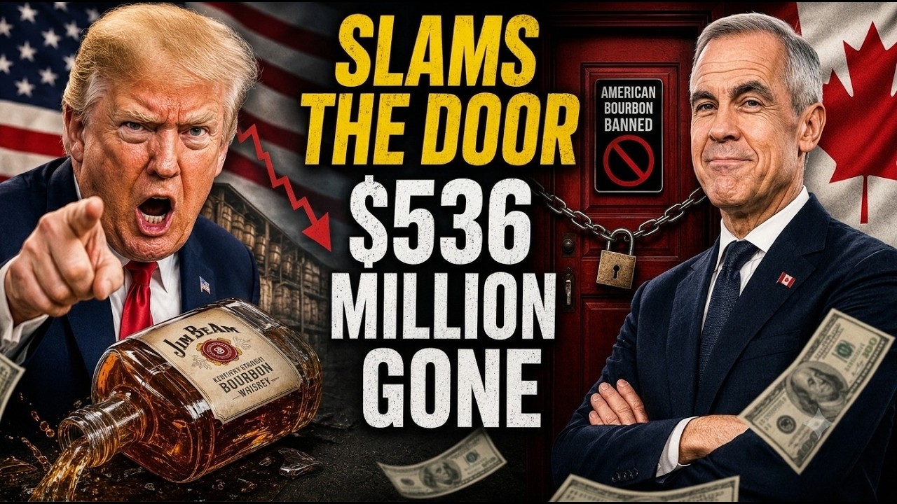 Breaking: Trump Demands Canadian Bourbon Access &ndash; Carney Fires Back Instantly!