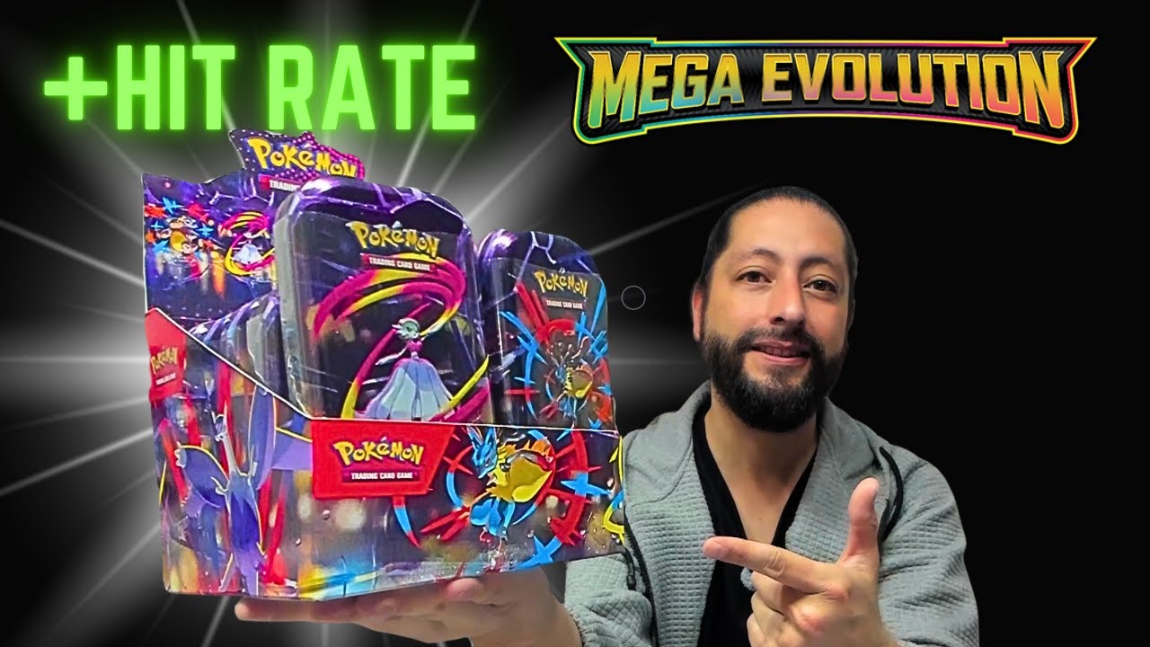 Unboxing Mini tins Mega Evolution Alto Hit Rate!