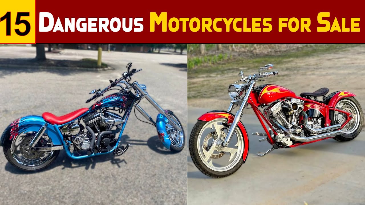15 мотоциклов на продажу — редкие, кастомные и высокопроизводительные байки!