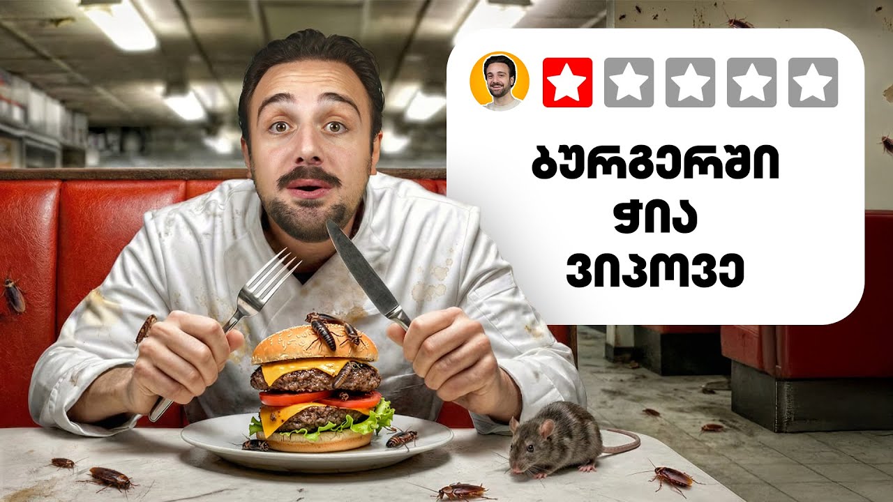 ვტესტავ 1 ვარსკვლავიან კვების ობიექტებს!
