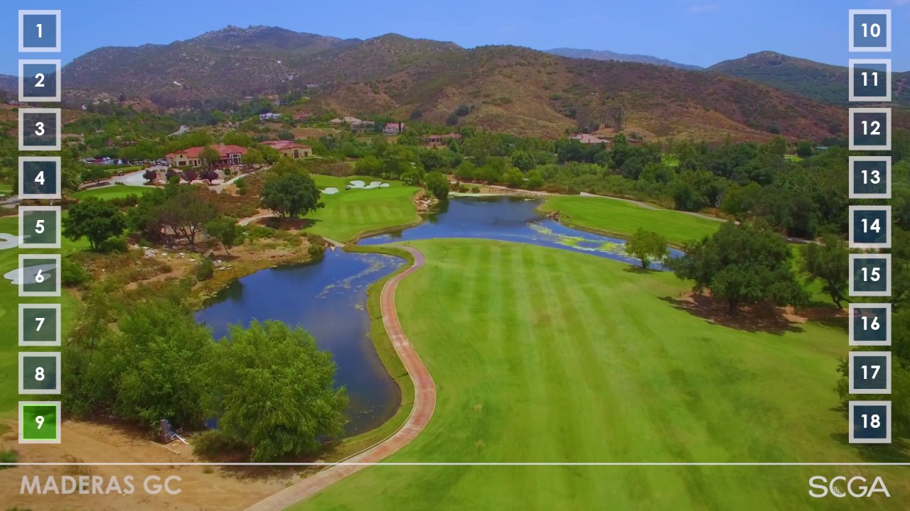 SCGA Flyover - Maderas Golf Club - Poway, CA
