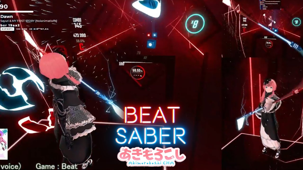 [Beat Saber] Dawn 片手ダスモプレイ