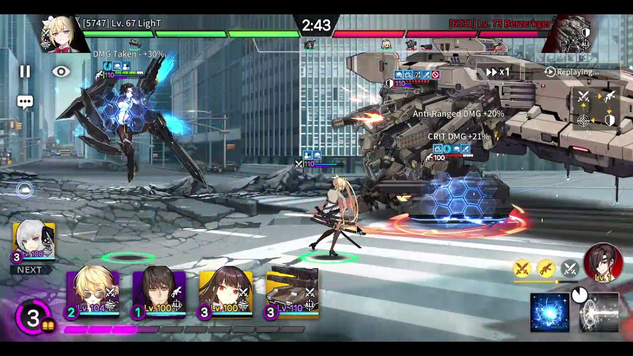 COUNTER SIDE Dealing with E1 during release