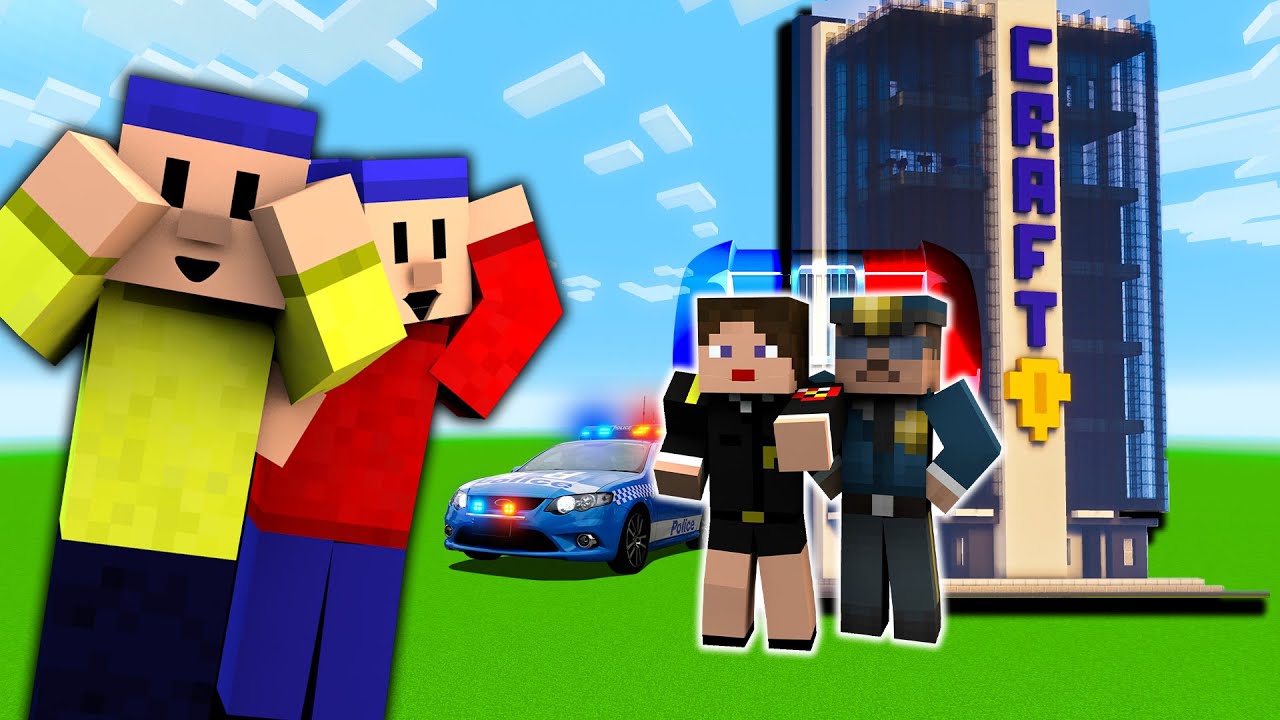 Stal se PAT A MAT POLICI&Iacute;?... - PARODIE v MINECRAFTU | Policie Craftova