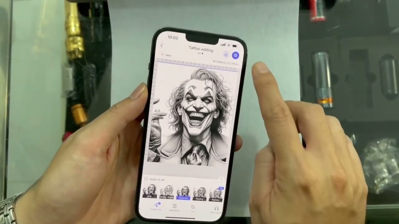 Máy scan Tattoo mới từ Nhà Inkone - Alien