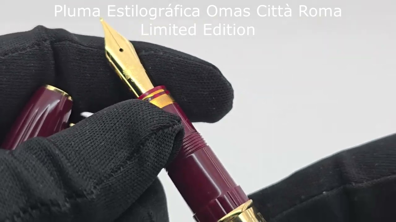 Cruzaltpens - Pluma Estilográfica Omas La Città Roma
