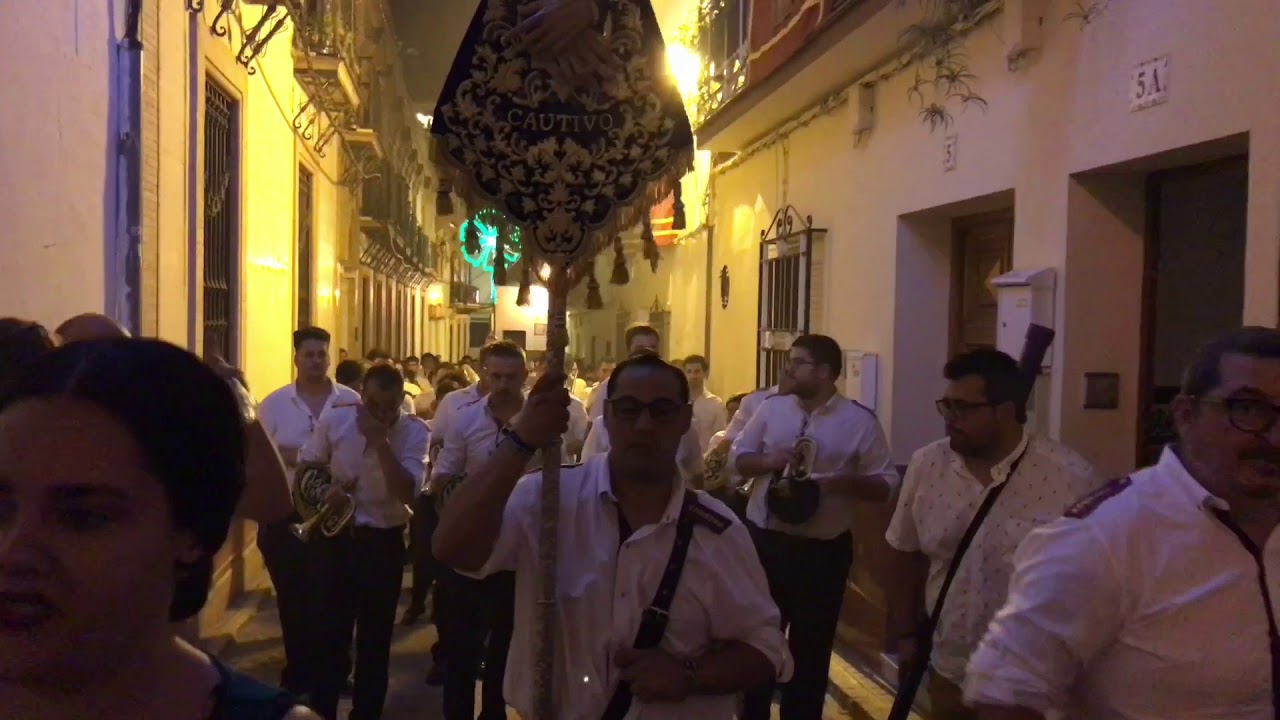 Santisima Trinidad y Salve Madre - BCT Cautivo de Sanlucar la Mayor en San Eustaquio 2018