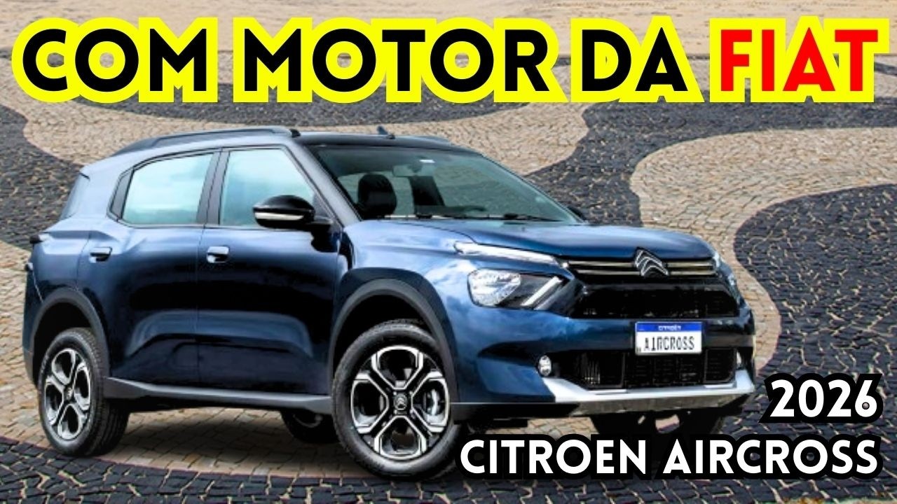 Citroën Aircross já conta com motor 1.3 na Argentina e terá essa versão lançada no Brasil.