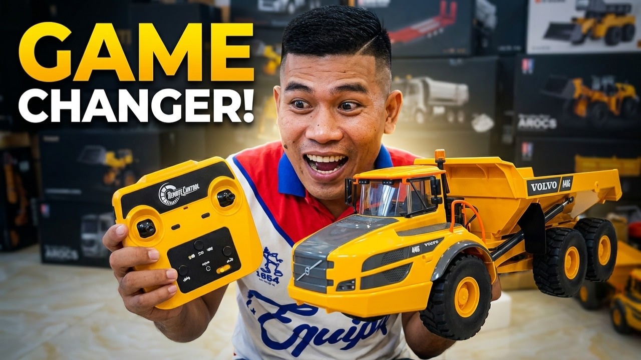 Volvo RC Dump Truck – First Look & Review #RCTruck #RCReview #RCFun
