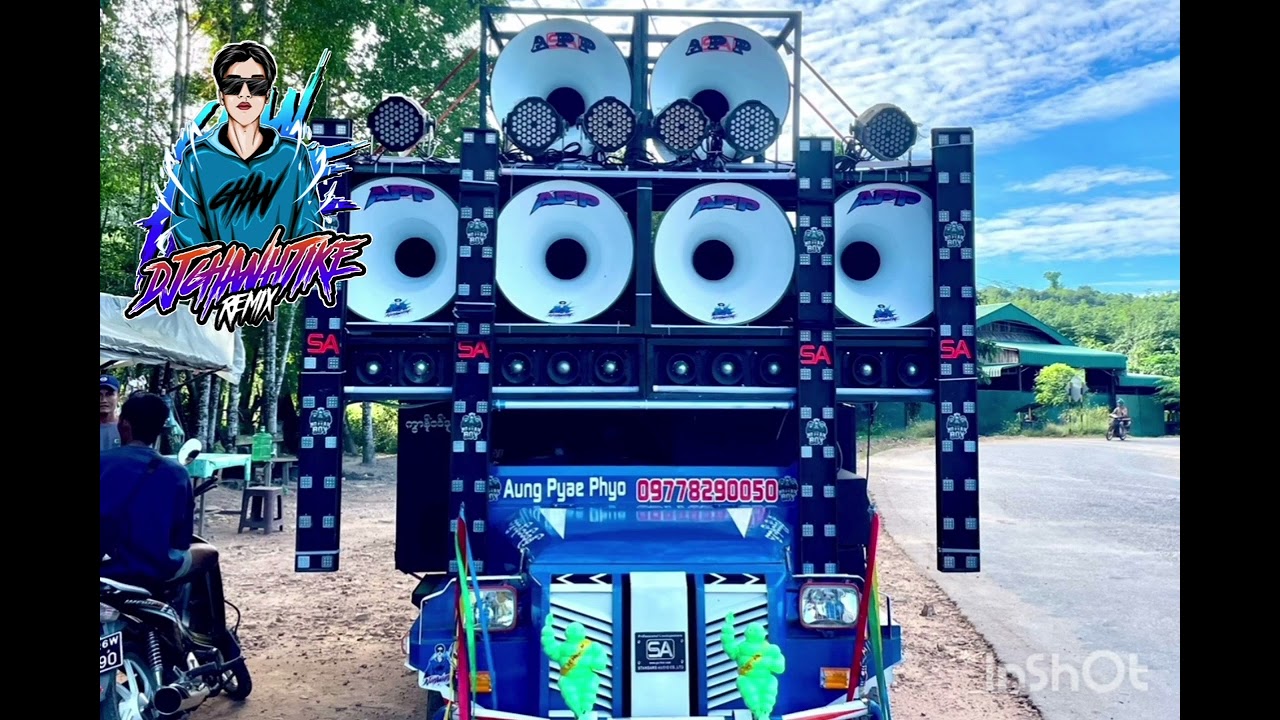 APP SOUND ⚡DJ CHAN HTIKE REMIX မြူးးးလေနဲ့လော်ပစ်း 🕺💥