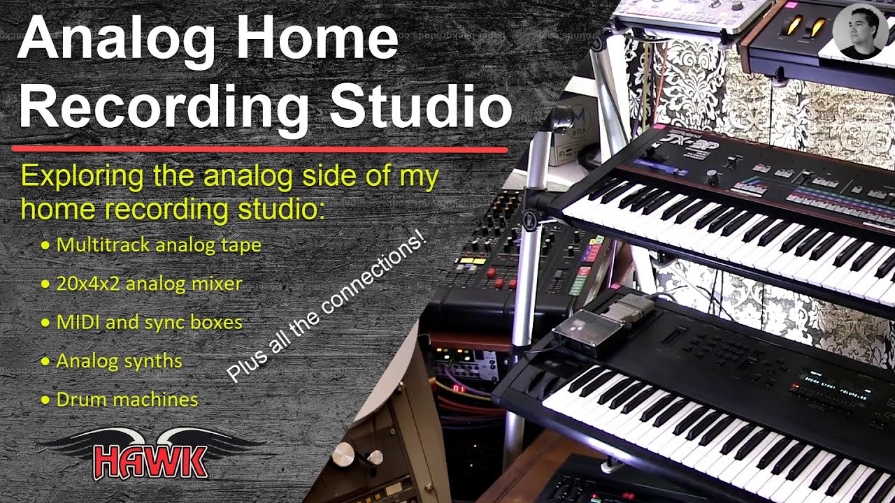 Analog Home Recording Studio System