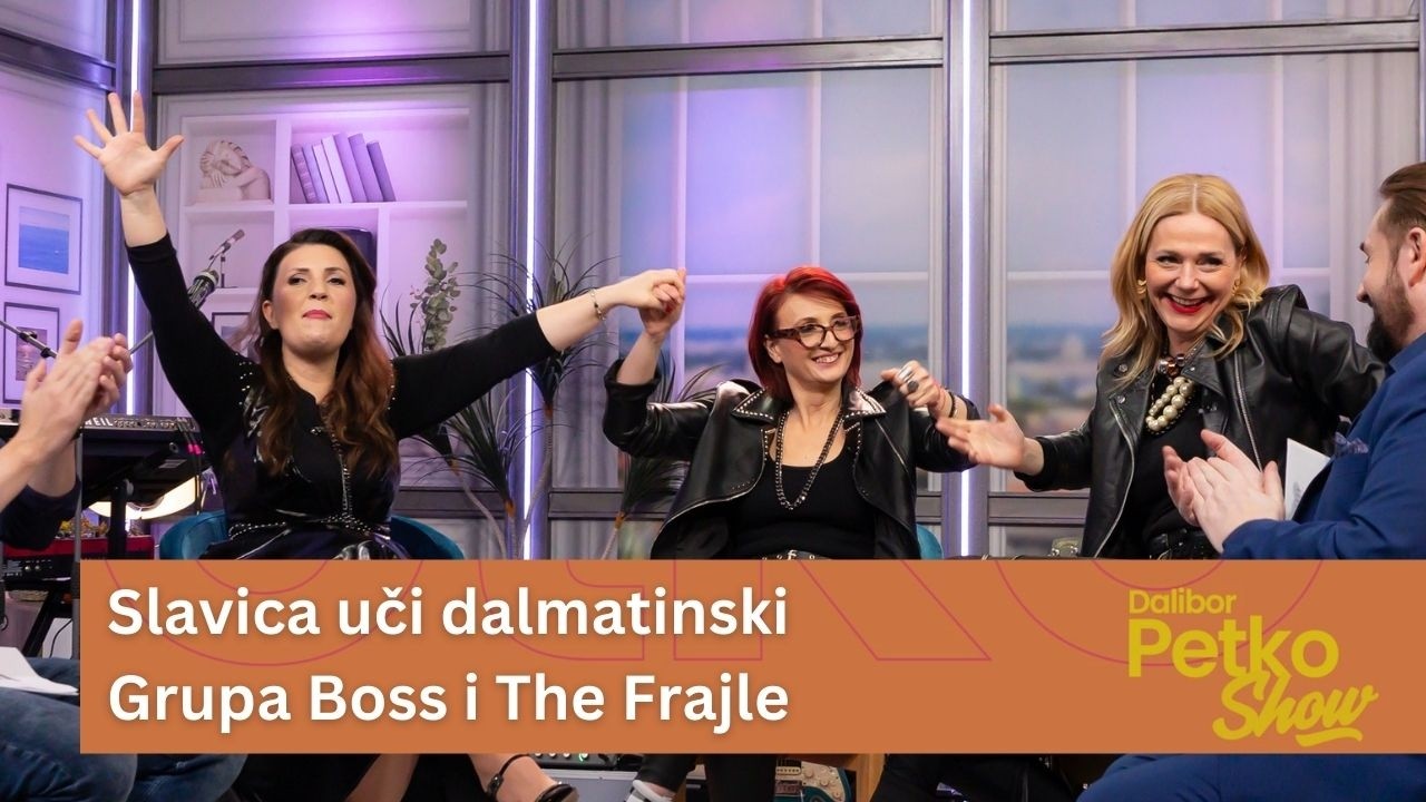Slavica uči dalmatinski | Grupa Boss i Frajle | Dalibor Petko Show | CMC TV